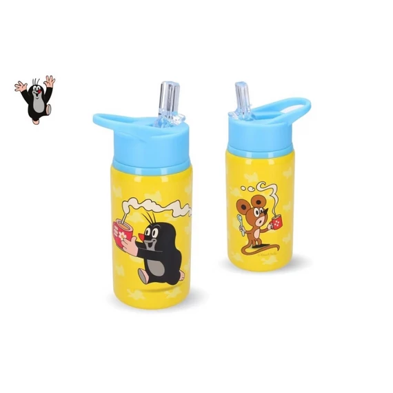 Fľaša z nehrdzavejúcej ocele Small Blindfold žlto-modrá 500 ml 011925