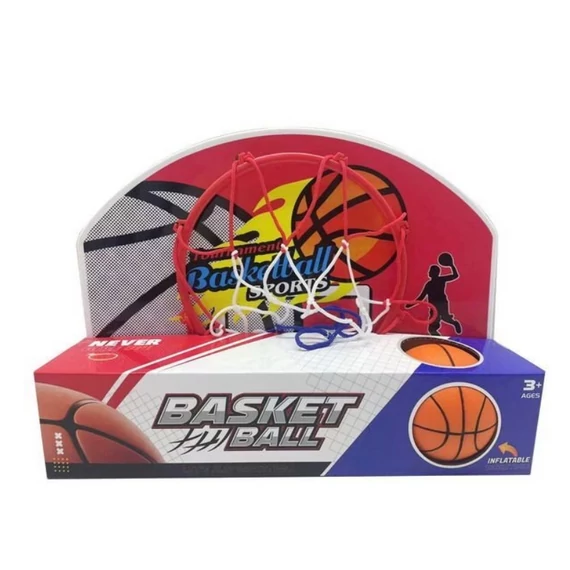 Basketbalový kôš s loptou 9 cm 047710