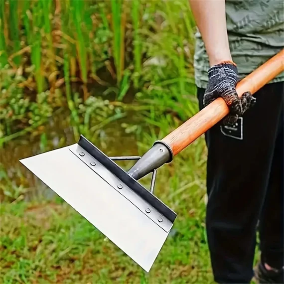 Záhradná lopatka z nehrdzavejúcej ocele 23 cm ND486713