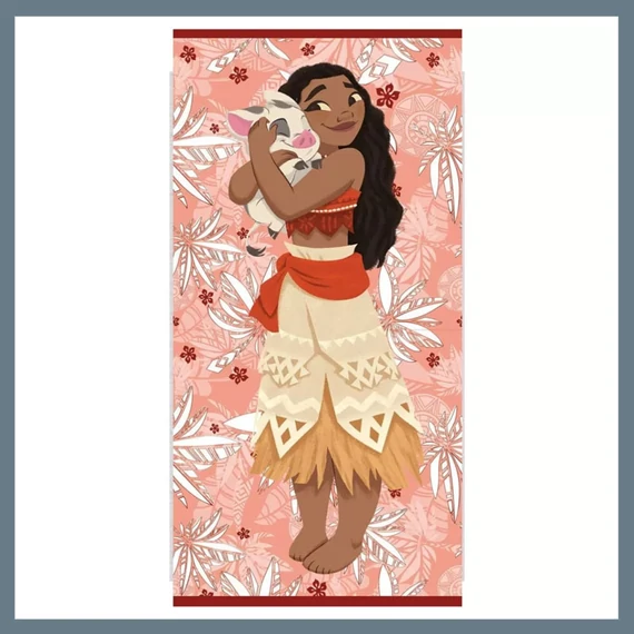 Disney Vaiana Pua plážová osuška 70×140 cm AYM078145