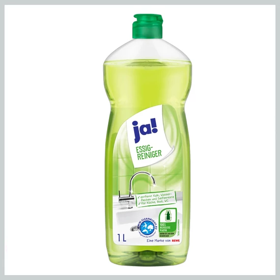 ja! Čistiaci prostriedok s octom proti vodnému kameňu, 1 liter 7900645