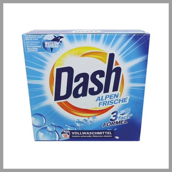 Dash Alpen Frische prací prášok – 18 praní, 1,17 kg 6791
