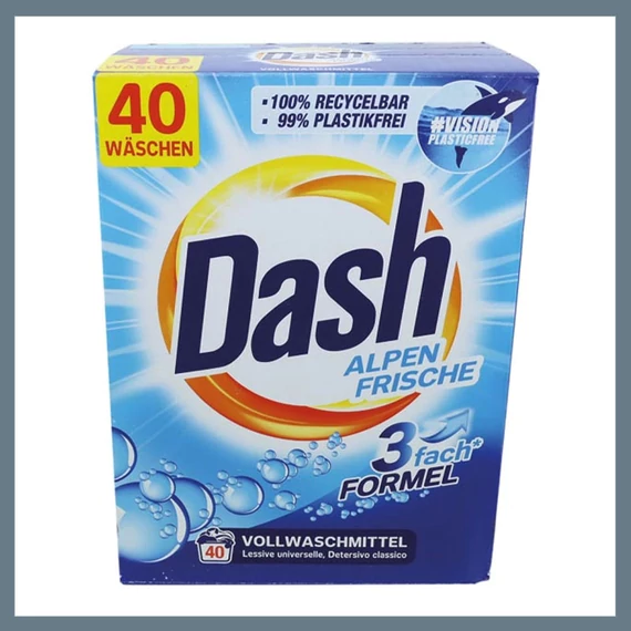 Dash Alpen Frische prací prášok 2,6 kg 6774
