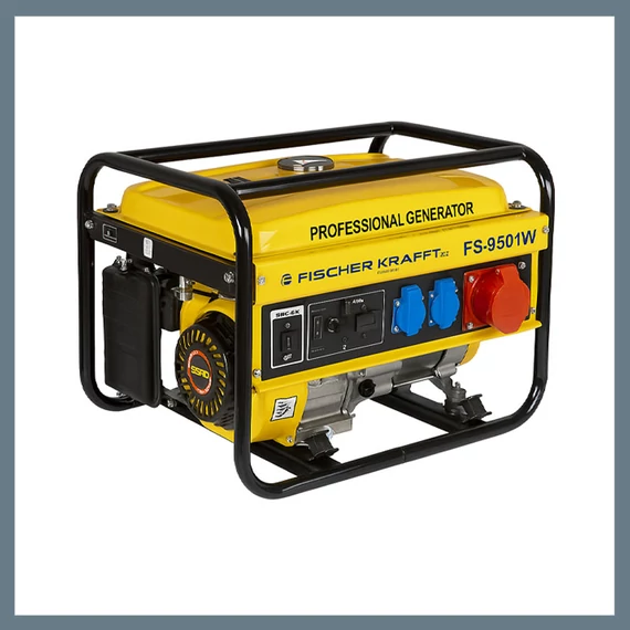 Fischer Kraft Benzínový generátor 6500W FS-9501W
