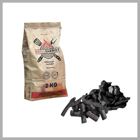 GrillEnergy Prémiové drevené uhlie – 2 kg 4820273180010