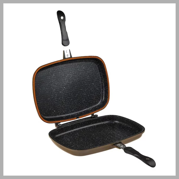 Dvojitá panvica s mramorovým povrchom, 28 cm DADG28