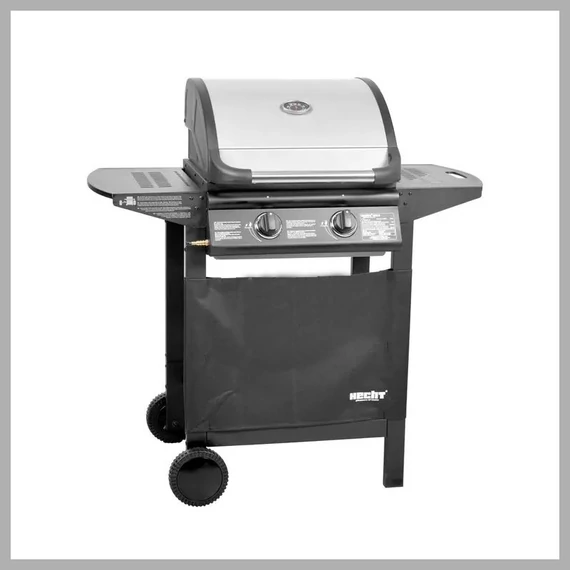 HECHT – Plynový gril s 2 horákmi, 7 kW, liatinovým roštom FIRE2