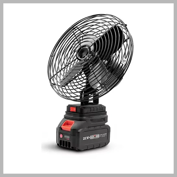 GTP prenosný nabíjateľný ventilátor s otočnou hlavou – GTP-02