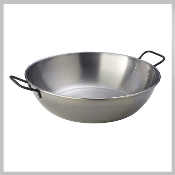 Nerezová panvica s držadlami na pečenie – 37 cm, hrúbka 1,2 mm – 5999559141829