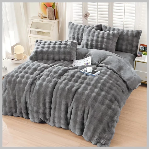 Cocolino Rabbit súprava posteľnej bielizne – sivá – CS4M10