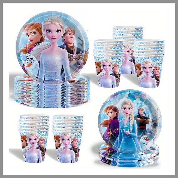 30-dielna sada na párty s motívom Disney Frozen – TT1781961