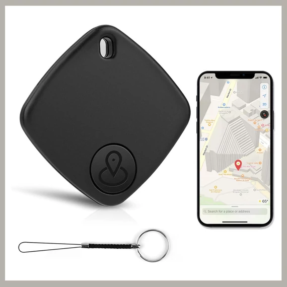 Inteligentný Bluetooth lokalizátor – na kľúče, telefón alebo domáce zvieratá, biely holm0719