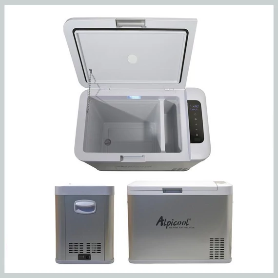 Kompresorová autochladnička SILVER FROST 35 l, 12 24 V a 230 V, do mínus 20 °C 07082