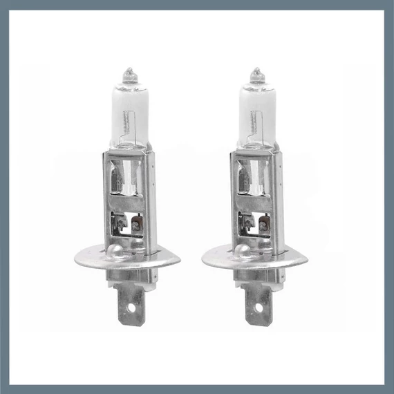 Sada halogénových autožiaroviek – H1, 12 V, 55 W, P14,5s, s UV filtrom, 2 kusy 08424