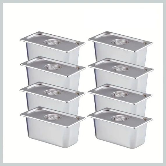 Súprava nerezových hrncov – 8-dielna JR1717259-8