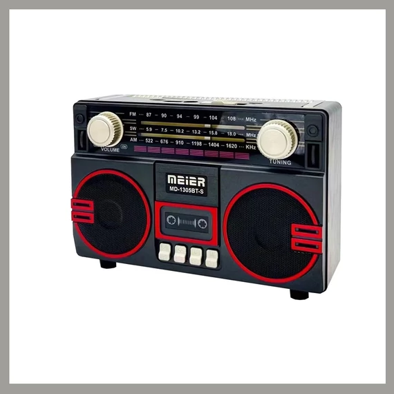 Retro rádio MEIER MD-1305BT-S