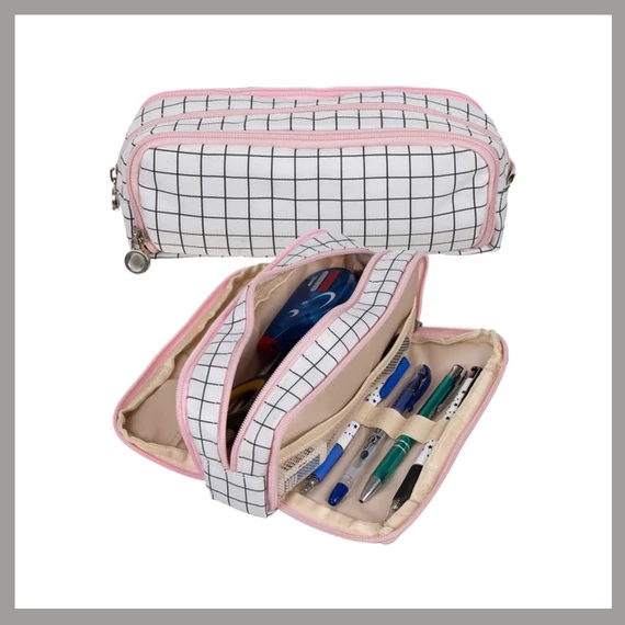 00024514 – Viackomorové puzdro na perá so zipsom