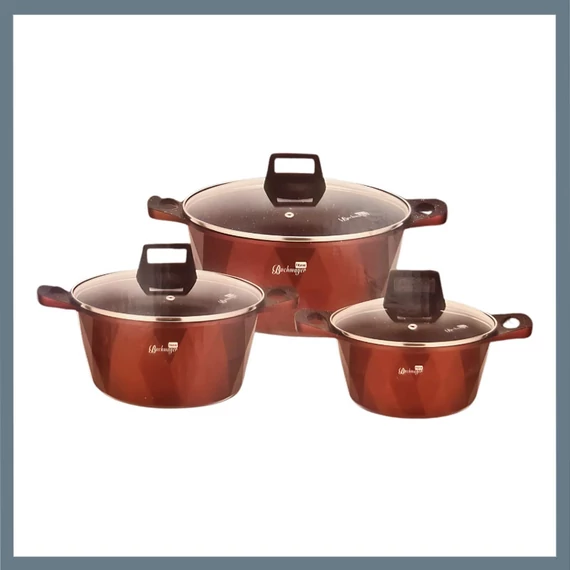 Bachmayer BM-7601 – 6-dielna súprava hrncov z nehrdzavejúcej ocele