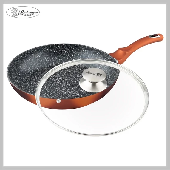 Bachmayer BM-7753-36 – Panvica s mramorovým povrchom, Ø 36 cm, s pokrievkou