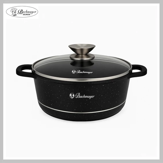 Bachmayer BM-7770-24 – Hrniec s mramorovým povrchom, Ø 24 cm