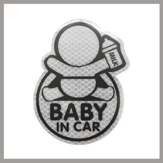 Reflexná nálepka Baby in Car 34320