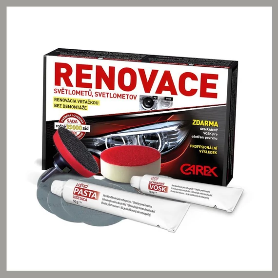 CAREX RENOVACE Súprava na Renováciu Svietidiel – 90708