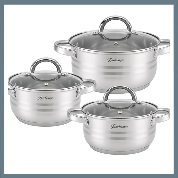 Bachmayer 6-dielna Sada Hrncov z Nehrdzavejúcej Ocele – BM-15758