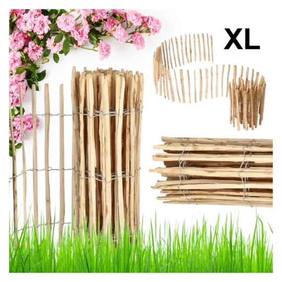 LESSEE záhradný plot palisádový okraj 5 m × 120 cm OA04WZ3