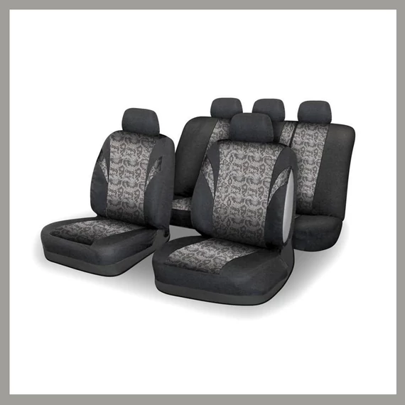 Súprava poťahov na sedadlá JACK III – 9-dielna, kompatibilná s airbagmi 31686