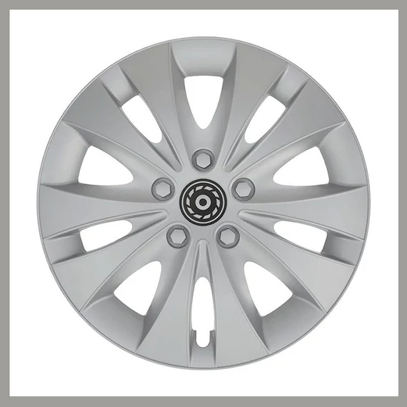 Ozdobná puklica CC24 (Storm) 15" – čierna/strieborná, 1 kus 32495