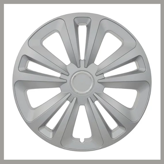 Ozdobná puklica MIG (Tera) 14" – čierna/strieborná, 1 kus 32498