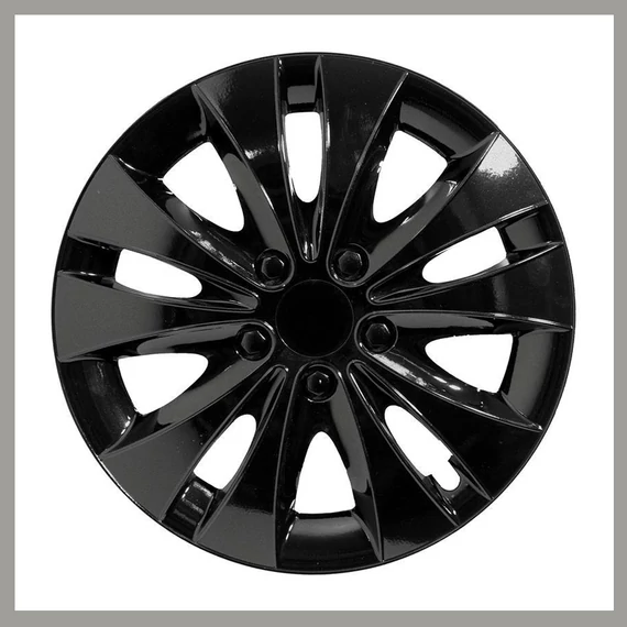 Ozdobná puklica STORM 13" – čierna, 1 kus 32501