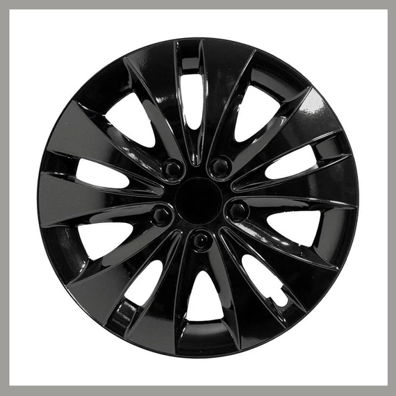 Ozdobná puklica STORM 15" – čierna, 1 kus 32503