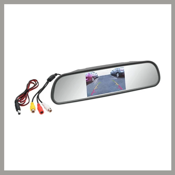 Spätné zrkadlo s parkovacím displejom a vstavaným LCD monitorom 33398