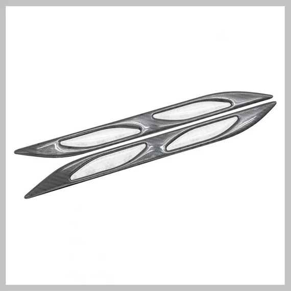 Samolepiaca ochrana dverí DAGGER – strieborná, súprava 2 kusov 34300