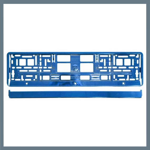 Držiak ŠPZ – modrý metalický 91563