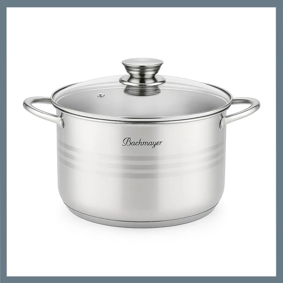 Varný hrniec Bachmayer 15,5 litra so sklenenou pokrievkou BM-155