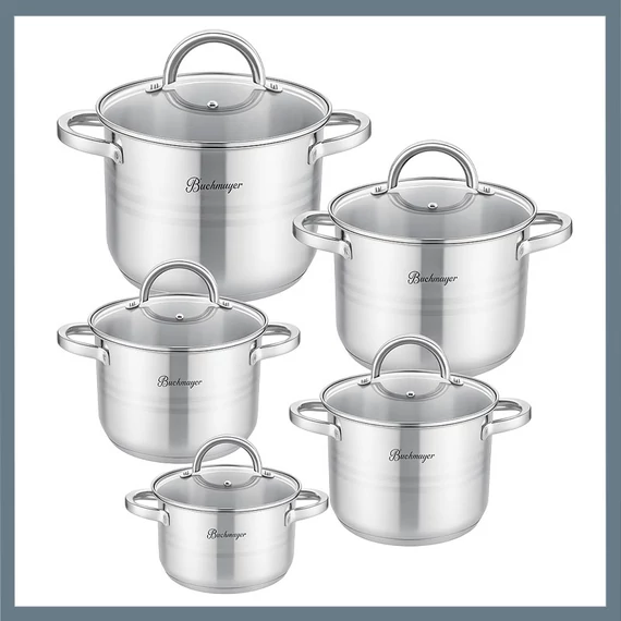 Súprava hrncov Bachmayer 10 dielna BM-15797