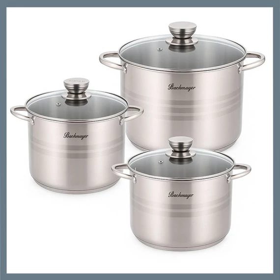 Súprava hrncov Bachmayer 6 dielna BM-192