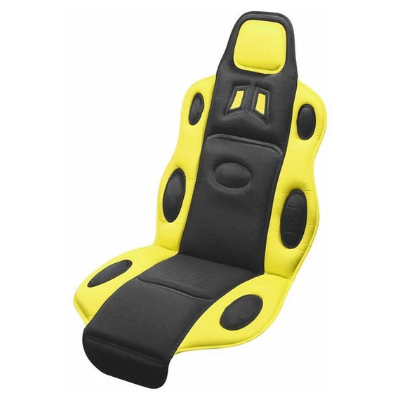 Poťah na sedadlo RACE čierno žltý 31653
