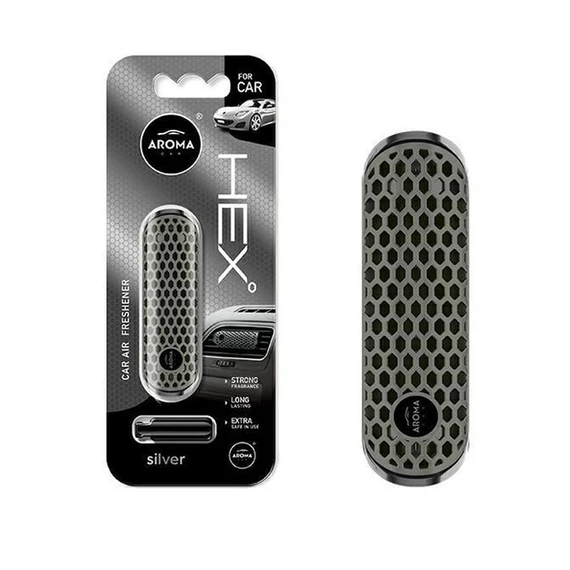 Osviežovač vzduchu do auta HEX AROMA Silver am83576