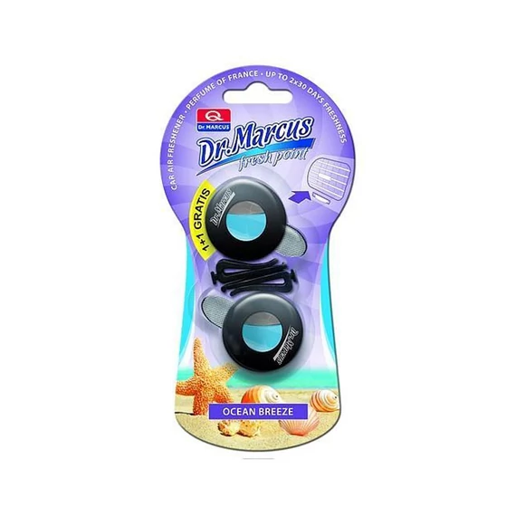 Autoparfém FRESH POINT 1+1 vôňa Ocean Breeze amDM536