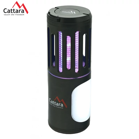 CATTARA SPACE nabíjateľná lampa + UV lapač hmyzu – 13177