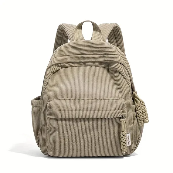 Manžetový batoh – s viacerými vreckami, moderný štýl, khaki AA342667-k