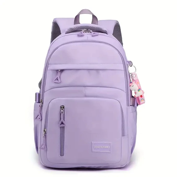 Dámska veľkokapacitná batoh s priehradkou na notebook - LILA JB365521-L