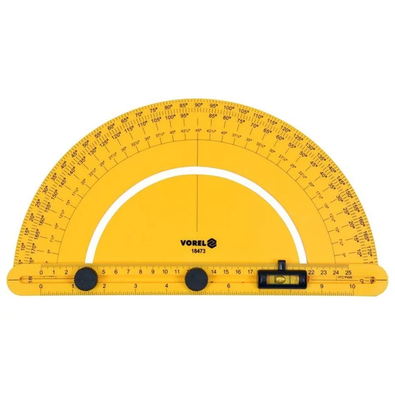 Uhlomer s vodováhou 250 mm TO-18473