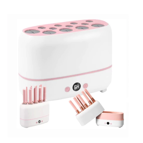 Elektrická sušička na kozmetické štetce s časovačom, kapacita pre 12 štetcov – 27504