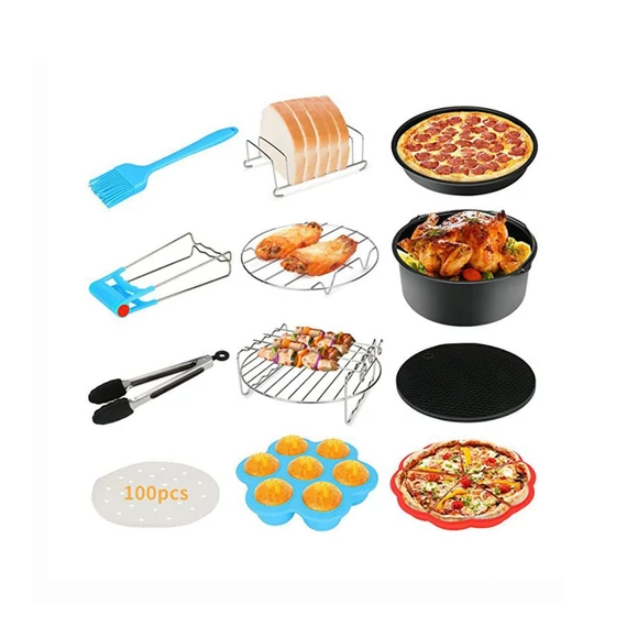 12-dielna sada príslušenstva pre rúry s horúcim vzduchom – holm7375