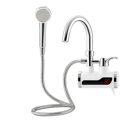 Elektrická okamžitá ohrievačová batéria so sprchovou hlavicou a hadicou KL25-126