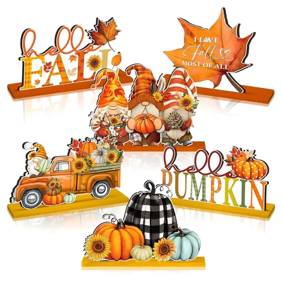 Jesenná stolová dekorácia – ozdoby 6 ks GP3781379